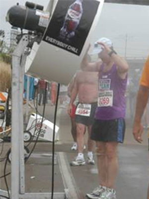 Cool Zone Provides Misting Fans to the Rock & Roll Marathon, San Diego