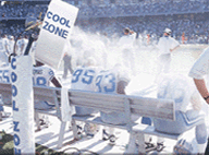 Cool Zone Provides Misting Fans to the Super Bowl in Los Angeles