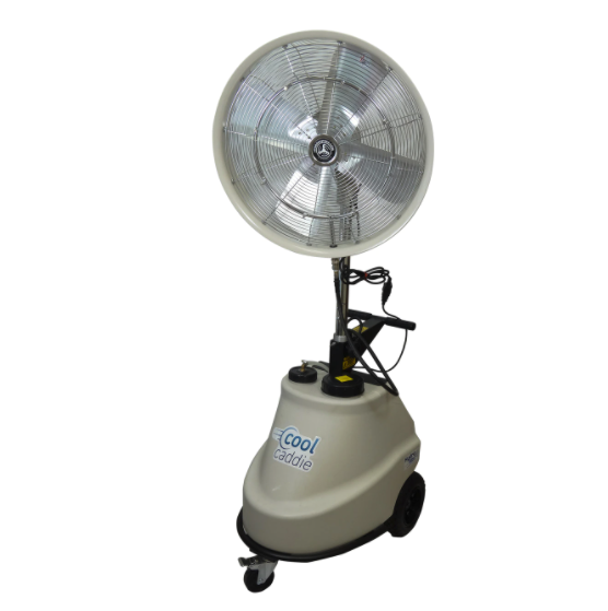 Cool Caddie-Self Contained Portable 1000 PSI Misting 3 speed Fan
